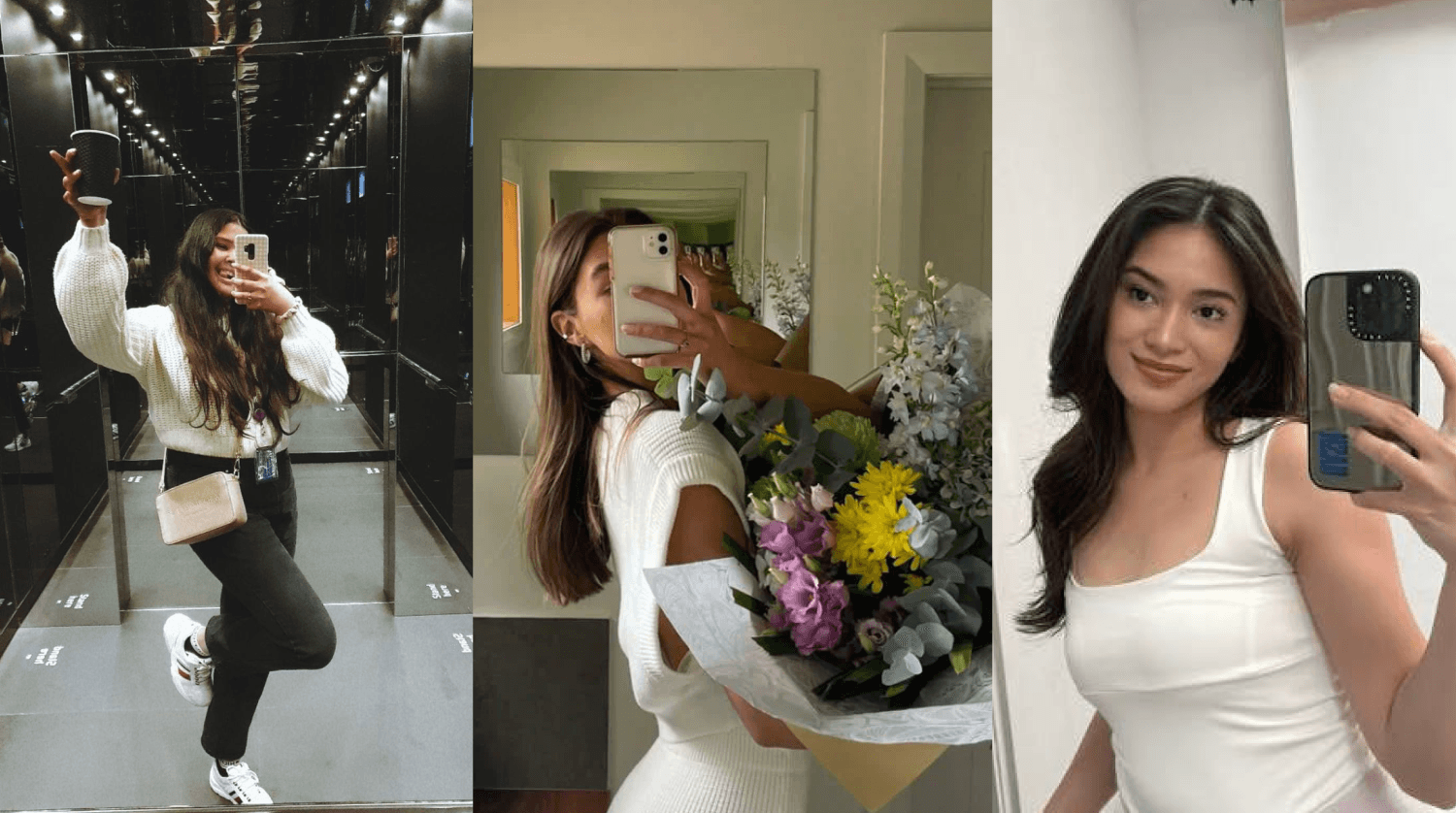 Mirror selfie girls