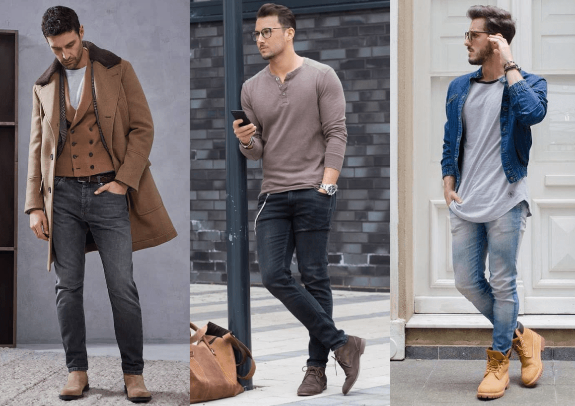 man in boots