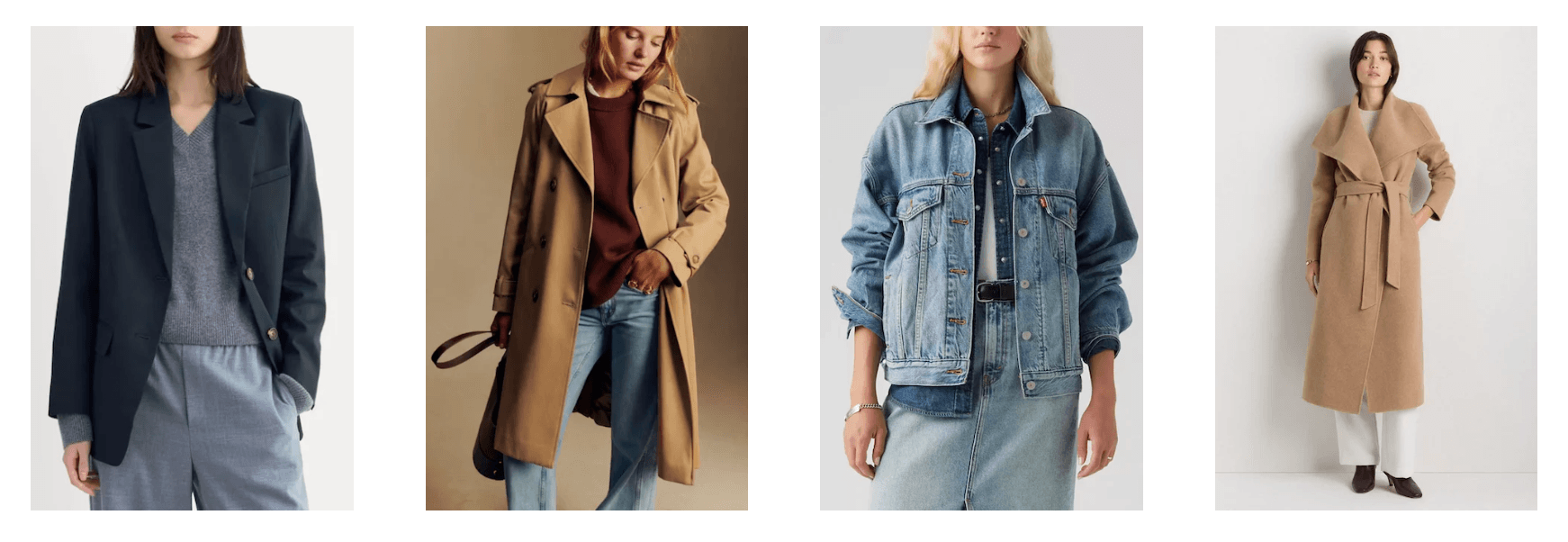 jackets, coats, blazers