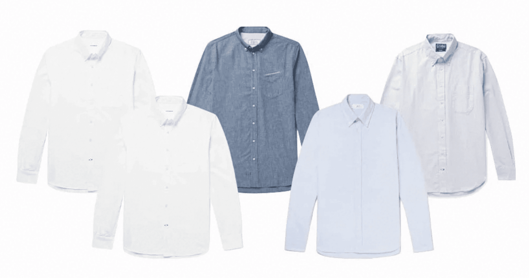 t-shirt, white shirt