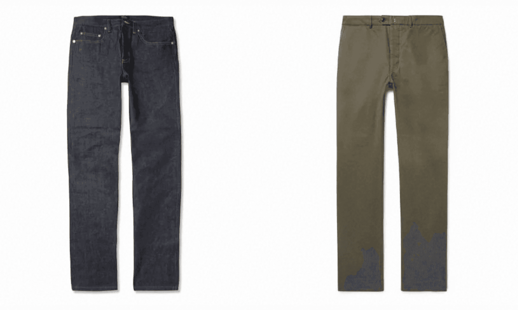 jeans, chinos
